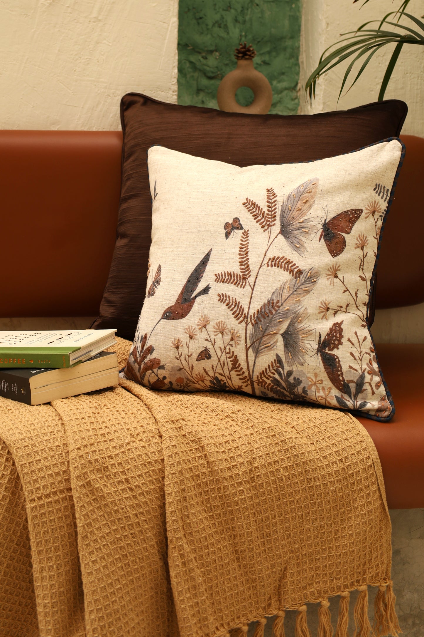 The Whispering Meadow Cushion cover