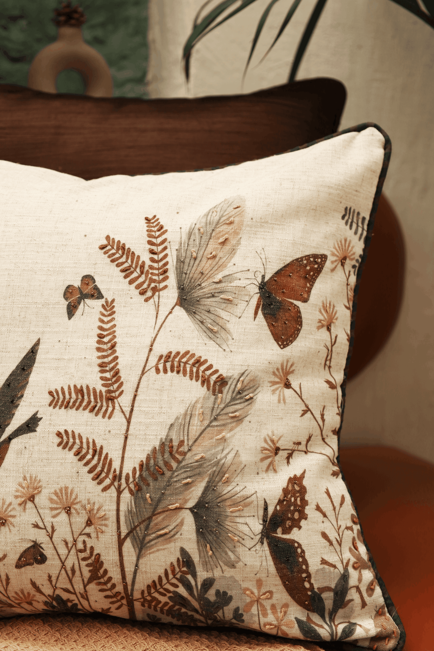 The Whispering Meadow Cushion cover